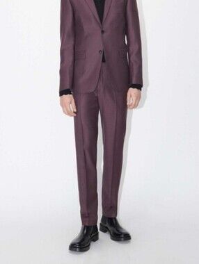 Luxury Euro Brand "Tiger of Sweden" BNWT mens "Todd" wool trousers 36"